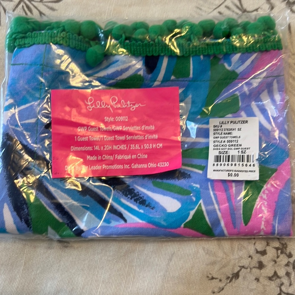 COPY - Lilly Pulitzer Guest Towel